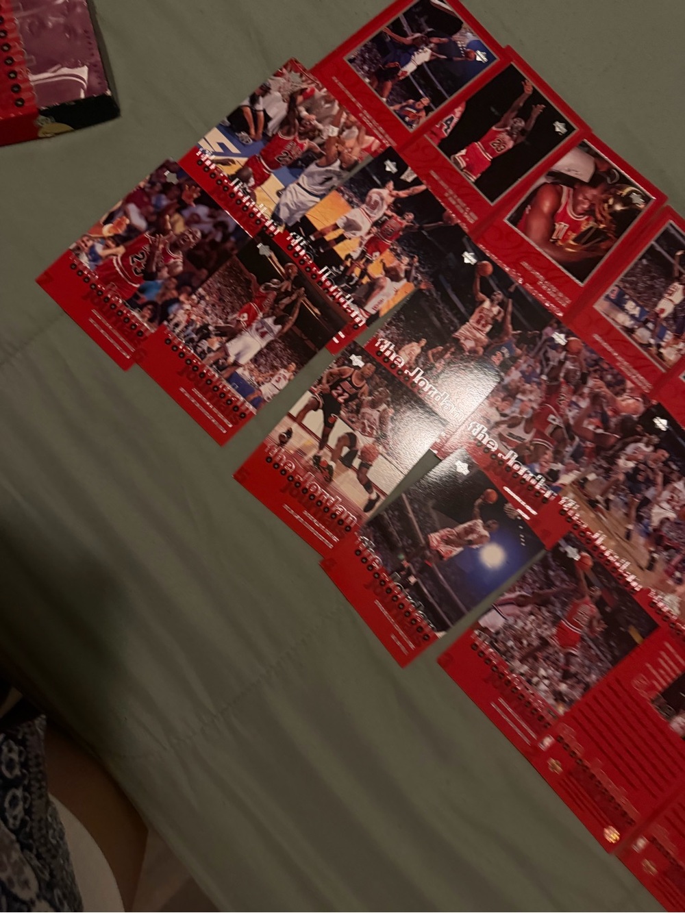Chicago Bulls Michael Jordan Poster Set - Red Highlights